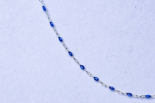 Admiral - Sterling Silver Enamel (Blue)