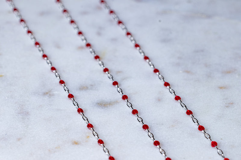 Load image into Gallery viewer, Rogue - Sterling Silver Enamel (Red)
