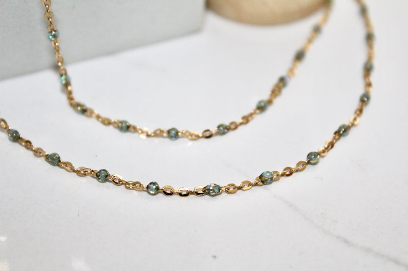 Load image into Gallery viewer, Robin - 14K Gold Filled Enamel (Blue)
