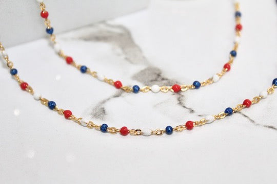 Load image into Gallery viewer, Freedom - 14K Gold Filled Enamel (Multicolor)
