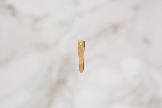 Triangle Charm - 14K Gold Filled (Yellow)