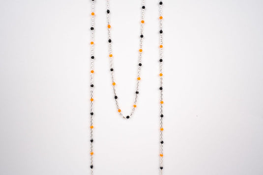 Candy Corn - Sterling Silver Enamel