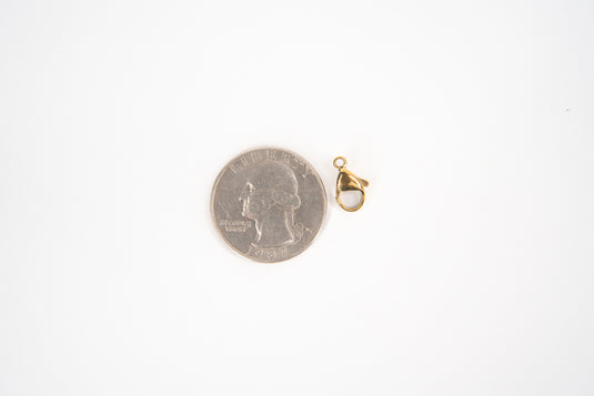 12mm Lobster Clasp - 18K Gold PVD Stainless Steel