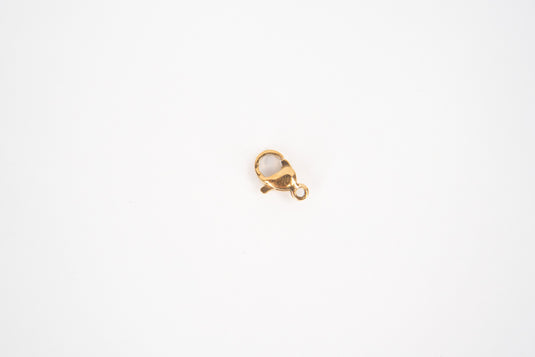 10mm Lobster Clasp - 18K Gold PVD Stainless Steel