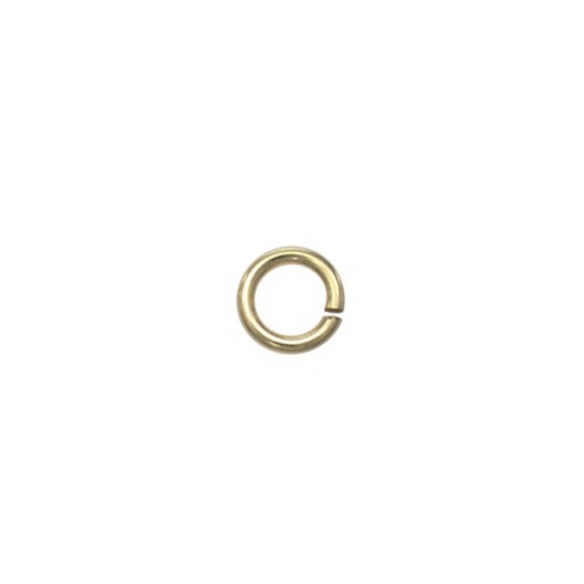 Load image into Gallery viewer, 22G 3.5mm Open Jump Ring Set of 25 - 14K Gold Filled (Yellow)

