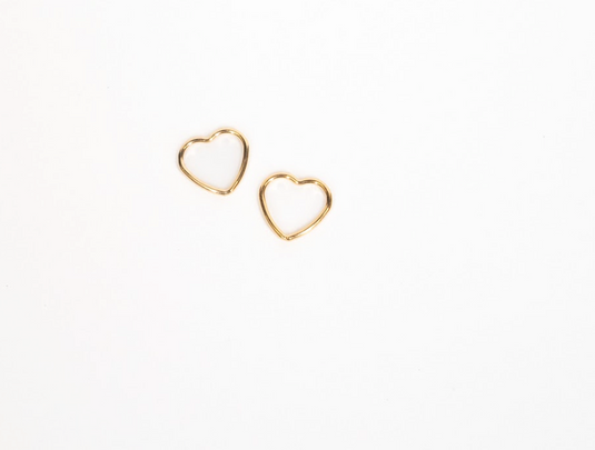 Small Heart Connector - 14K Gold Filled