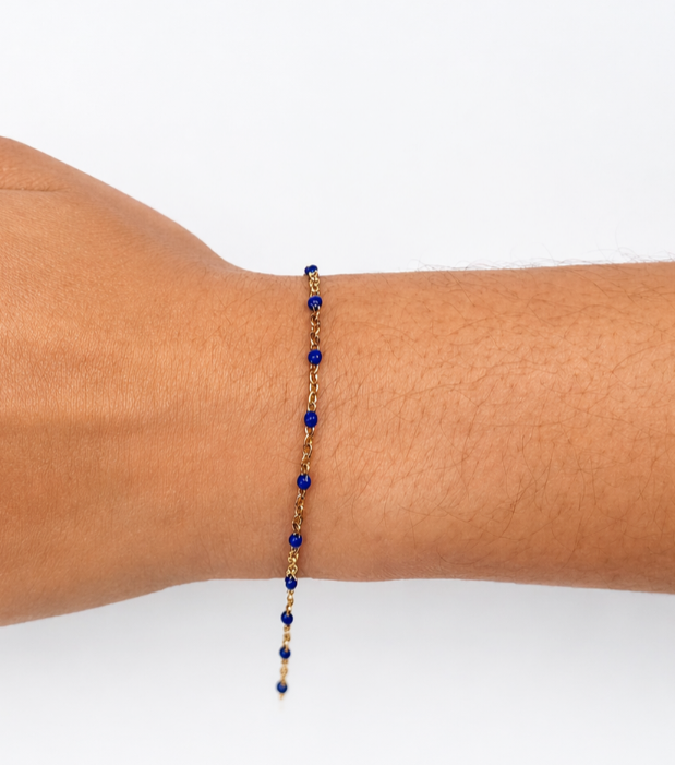 Load image into Gallery viewer, Cobalt - 18K Gold PVD Stainless Steel (Blue)
