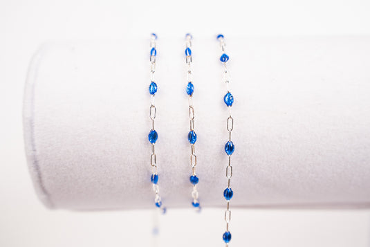Admiral - Sterling Silver Enamel (Blue)