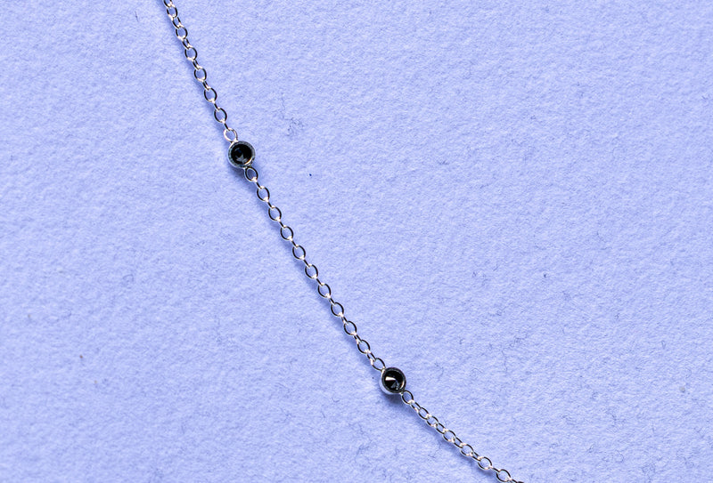 Load image into Gallery viewer, Slate - Sterling Silver (Black)
