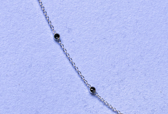 Slate - Sterling Silver (Black)