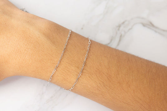 Wesley - 14K Solid Gold (White)
