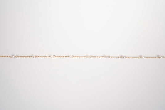 Clutch - Faux Pearl 18K Gold PVD