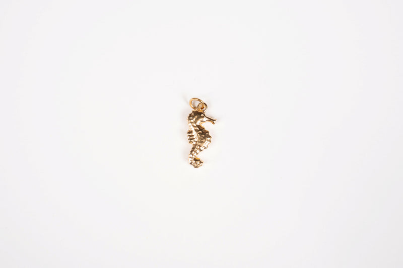 Cargue la imagen en el visor de la galería, Sheldon - Seahorse Charm 18K Gold PVD
