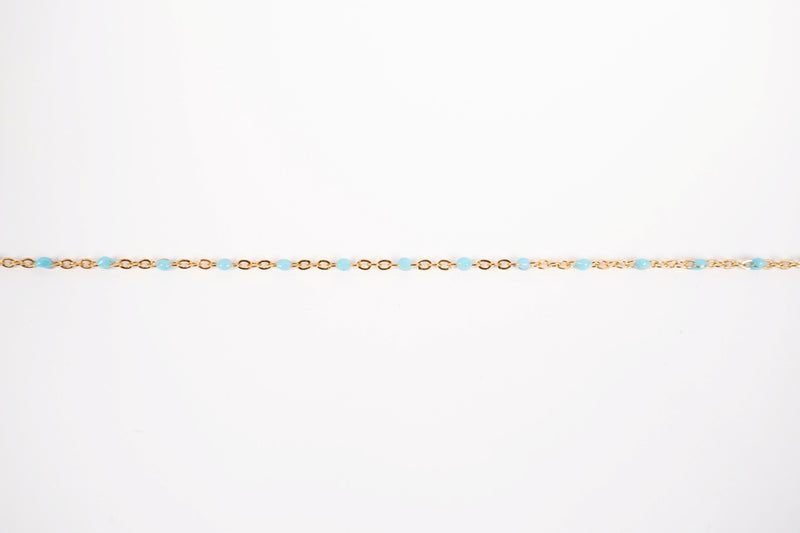 Cargue la imagen en el visor de la galería, Reef - 18K Gold PVD Turquoise
