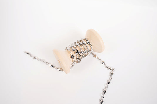 Electra - 18K Gold PVD Star Connector Chain