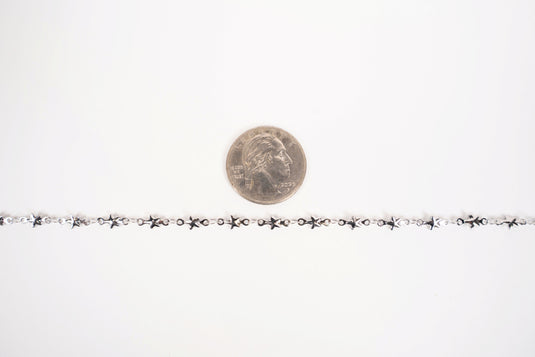 Electra - 18K Gold PVD Star Connector Chain
