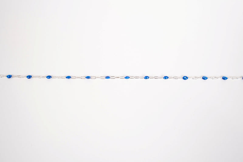 Load image into Gallery viewer, Admiral - Sterling Silver Enamel (Blue)
